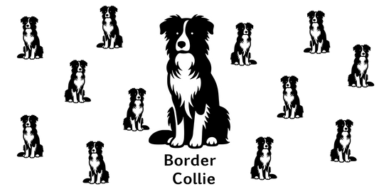 Border Collie 16oz Decal