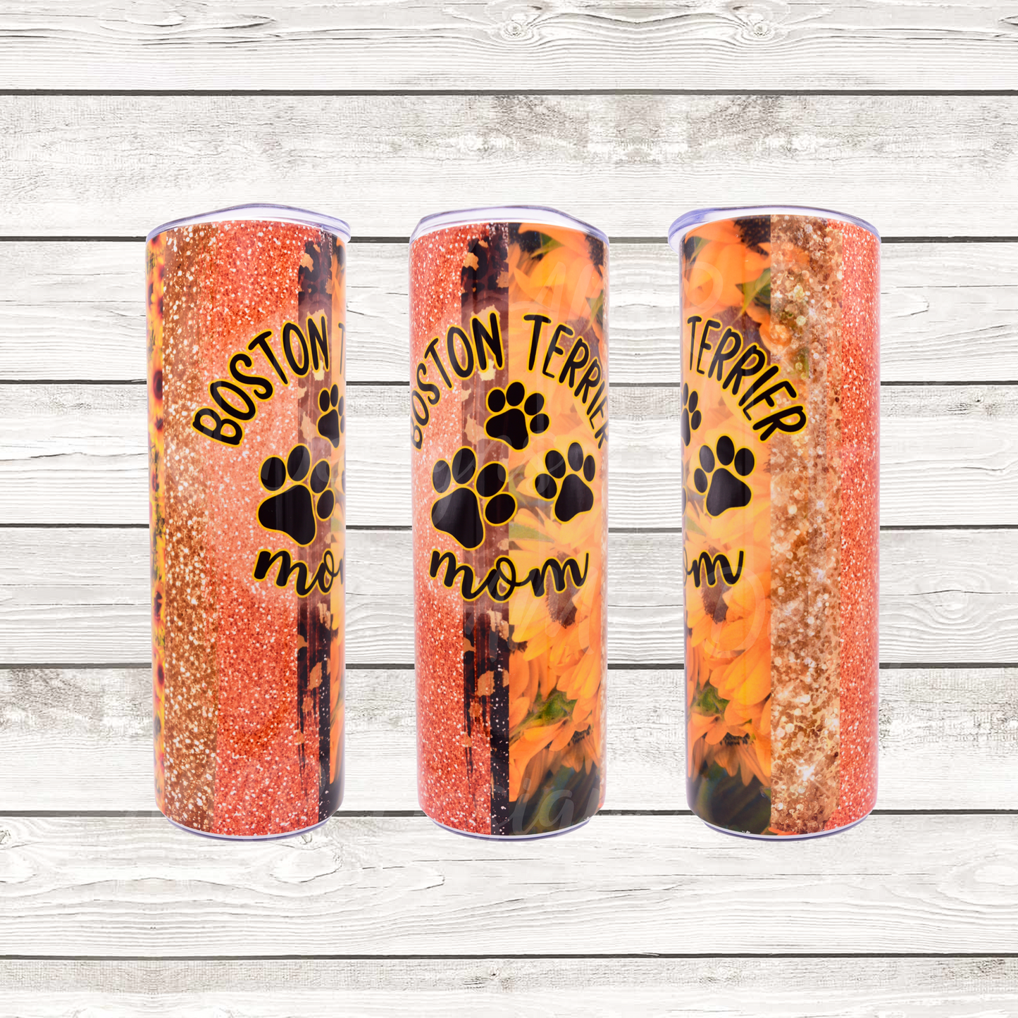 Boston Terrier Mom 20oz Tumbler