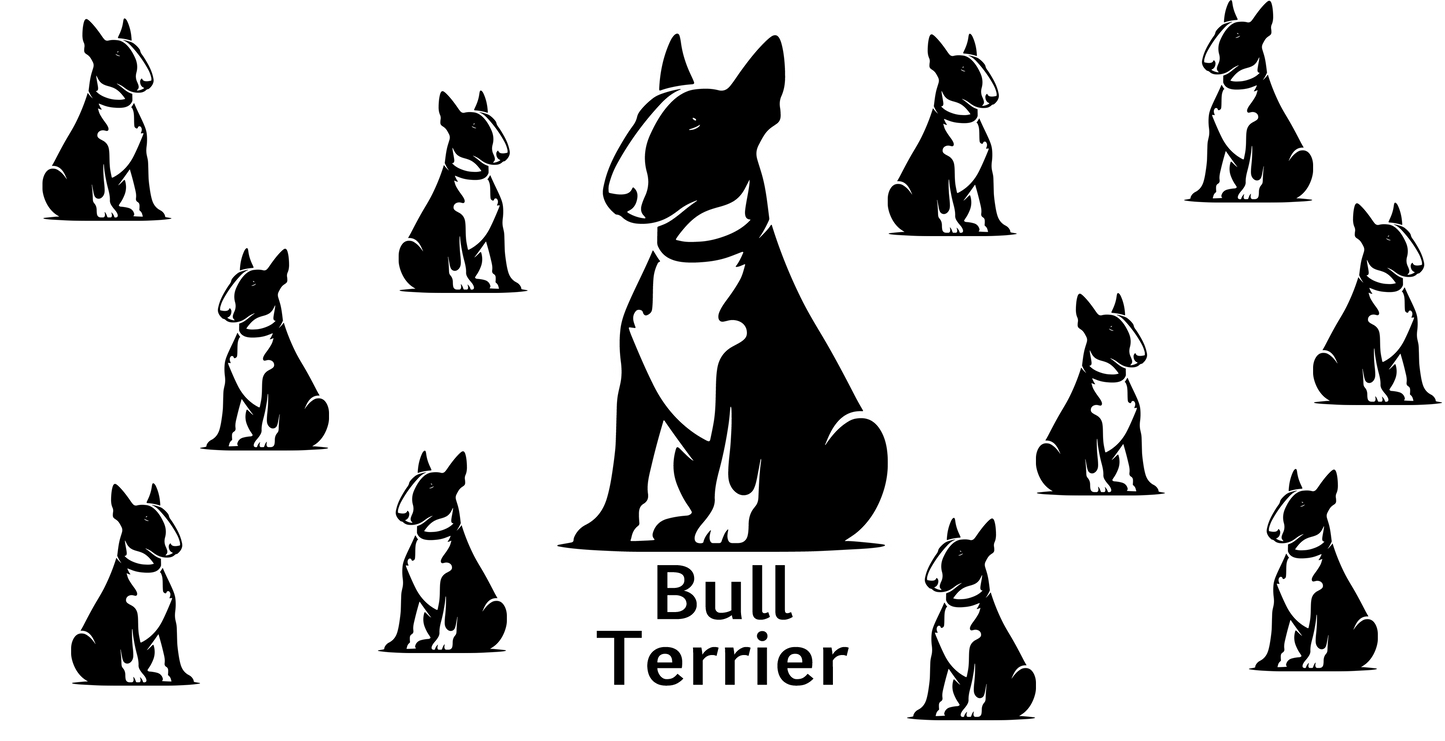 Bull Terrier 16oz Decal