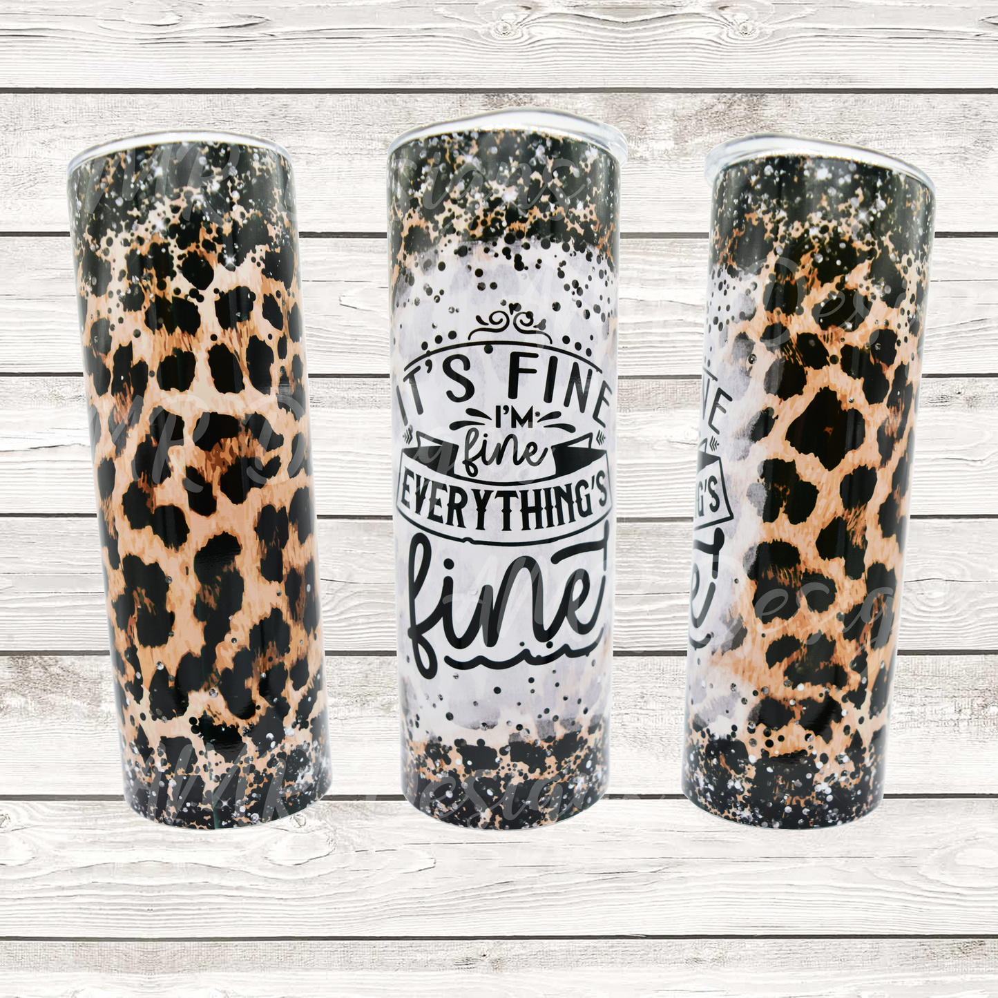 It's Fine, Cheetah 20oz Tumbler