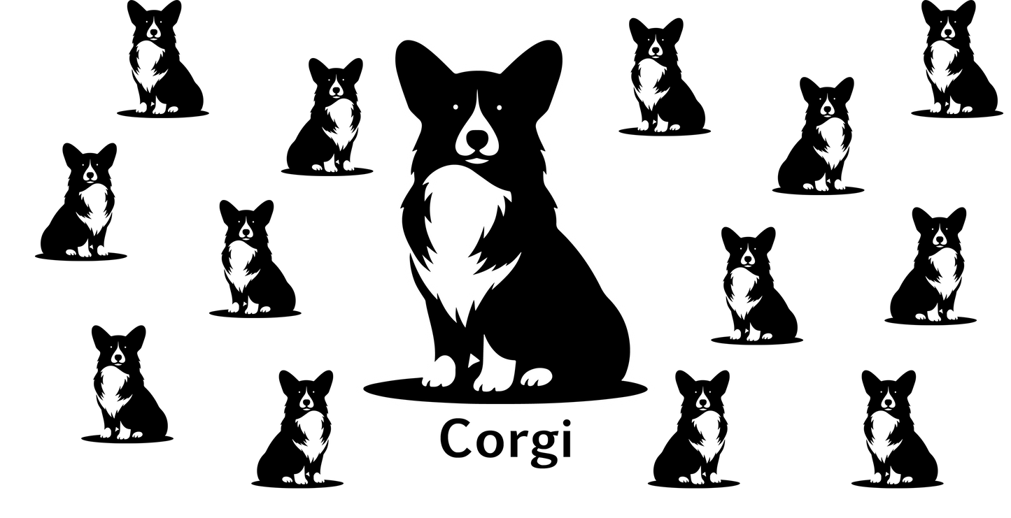 Corgi 16oz Decal