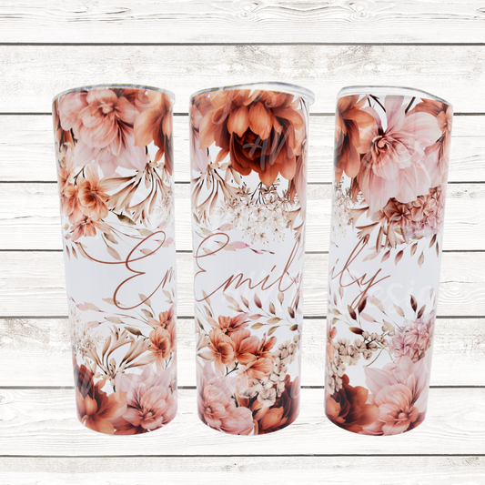 Custom Name Boho 20oz Tumbler