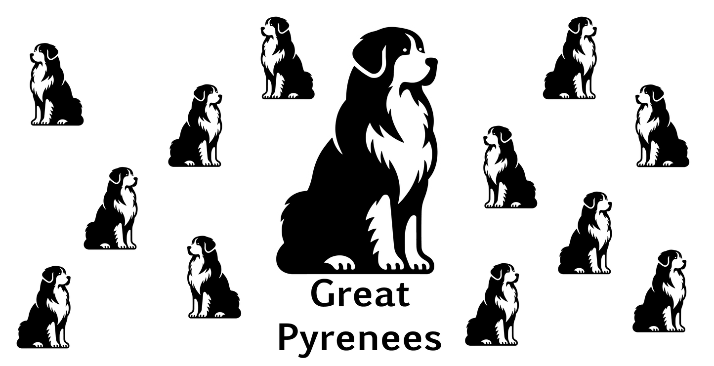 Great Pyrenees 16oz Decal