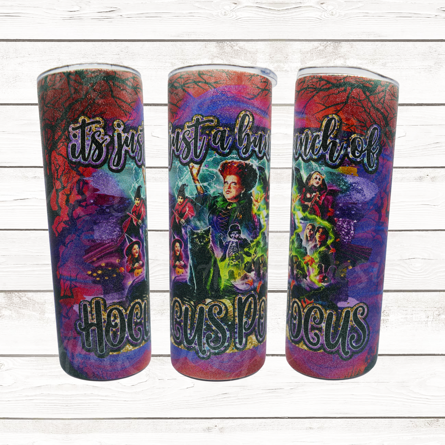 Glitter Hocus Pocus 20oz Tumbler