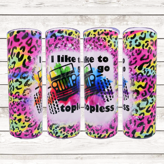 Jeep Topless 20oz Tumbler