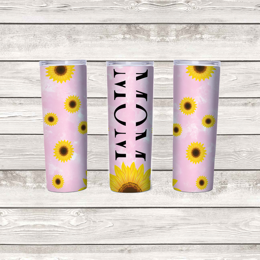 Sunflower Mom 20oz Tumbler
