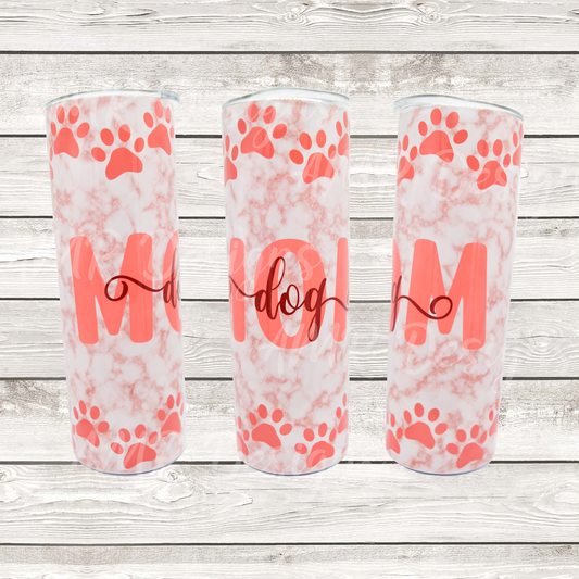 Pink Dog Mom 20oz Tumbler