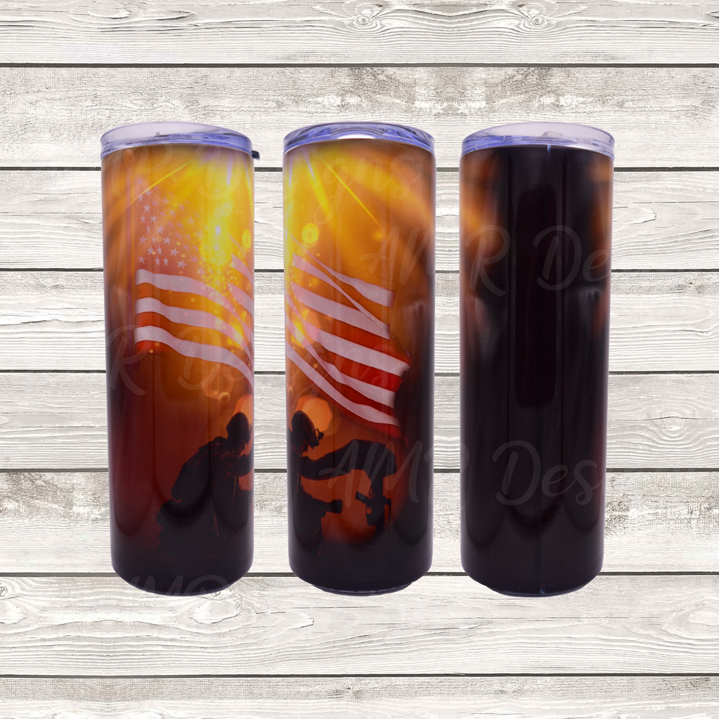 Veteran Flag 20oz Tumbler