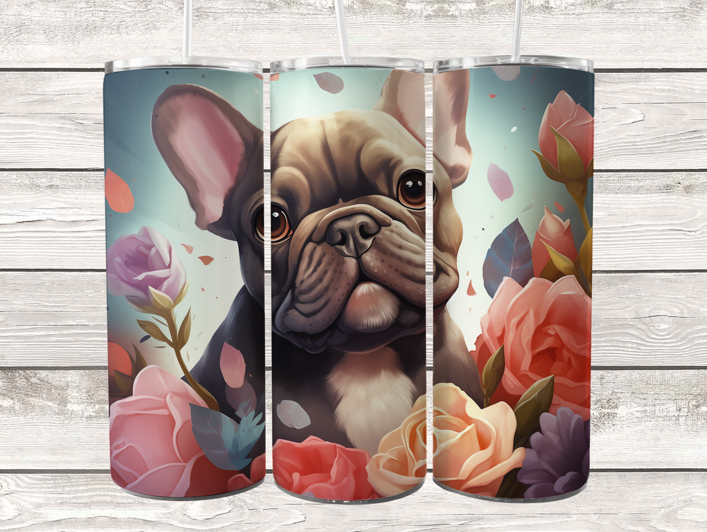 French Bulldog 20oz Tumbler