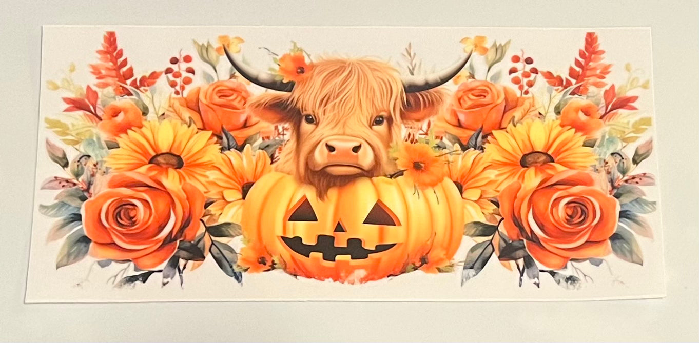 Highland Cow Pumpkin